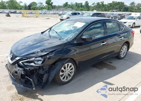 2018 Nissan Sentra Sv from USA, damaged, VIN 3N1AB7APXJY213079